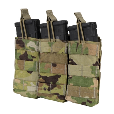 Condor MulticCondor Scorpion OCP Triple Open Top M4 Mag Pouch - MA27-800