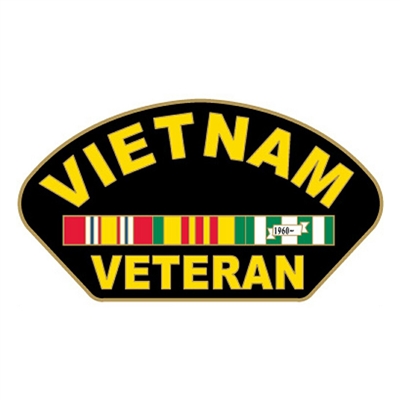 Eagle Emblems Vietnam Veteran Pin P15908