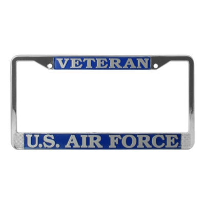 Mitchell Proffitt US Air Force Veteran License Plate Frame LFAFV