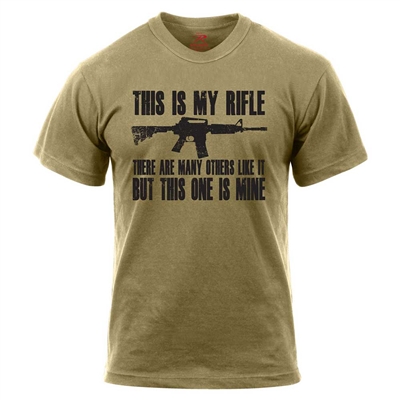 Rothco This Is My Rifle T-Shirt 61590