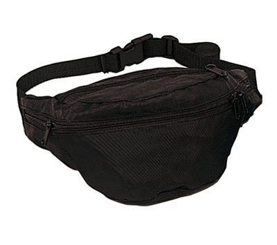 Rothco Black Fanny Pack - 8131