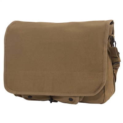 Rothco Brown Vintage Canvas Paratrooper Bag - 9728