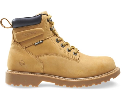 Wolverine W10642 Floorhand Waterproof Wheat 6 Inch Work Boot. This boot ...